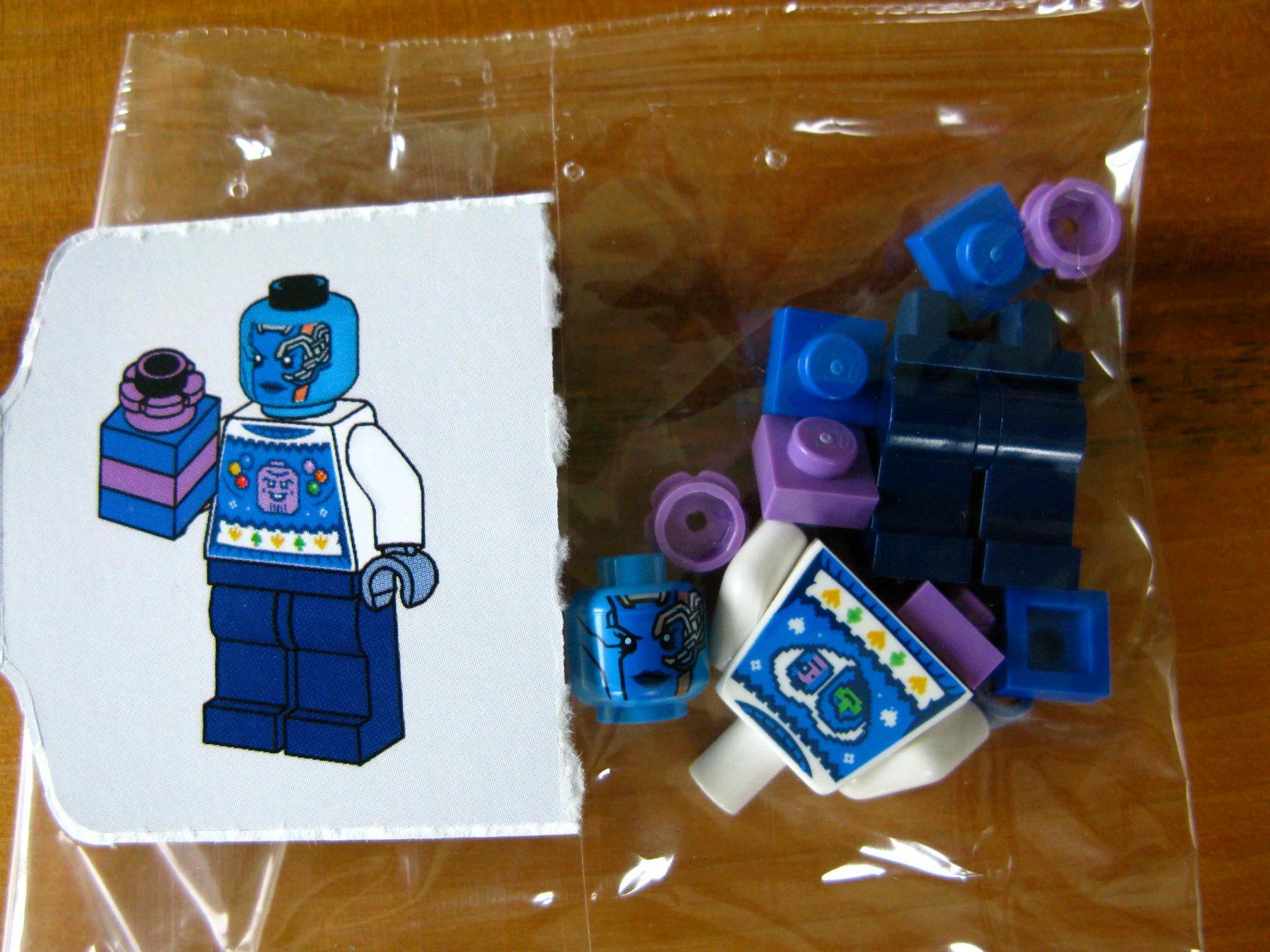 Lego Kit di costruzioni: Lego Minifigur marvel Guardians Nebula  NEU – Nuovo e nell'imballaggio originale da Samstagern venduto da Betscha
