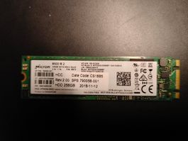 Micron SSD 256GB M.2 SATA NGFF