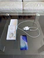 iPhone 14 128 GB Weiss mit Adapter  +  2  Kabel