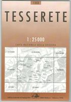 Landkarte Tesserete 1998