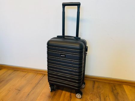 Kabinengepäck Koffer Rollen abnehmbar S 51cm BLACK NEU