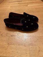 Never worn Flabelus velvet flats, size 38