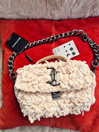 JUICY COUNTURE FLAP BAG TASCHE CLUTCH NEU OUTLET VELVET TOP