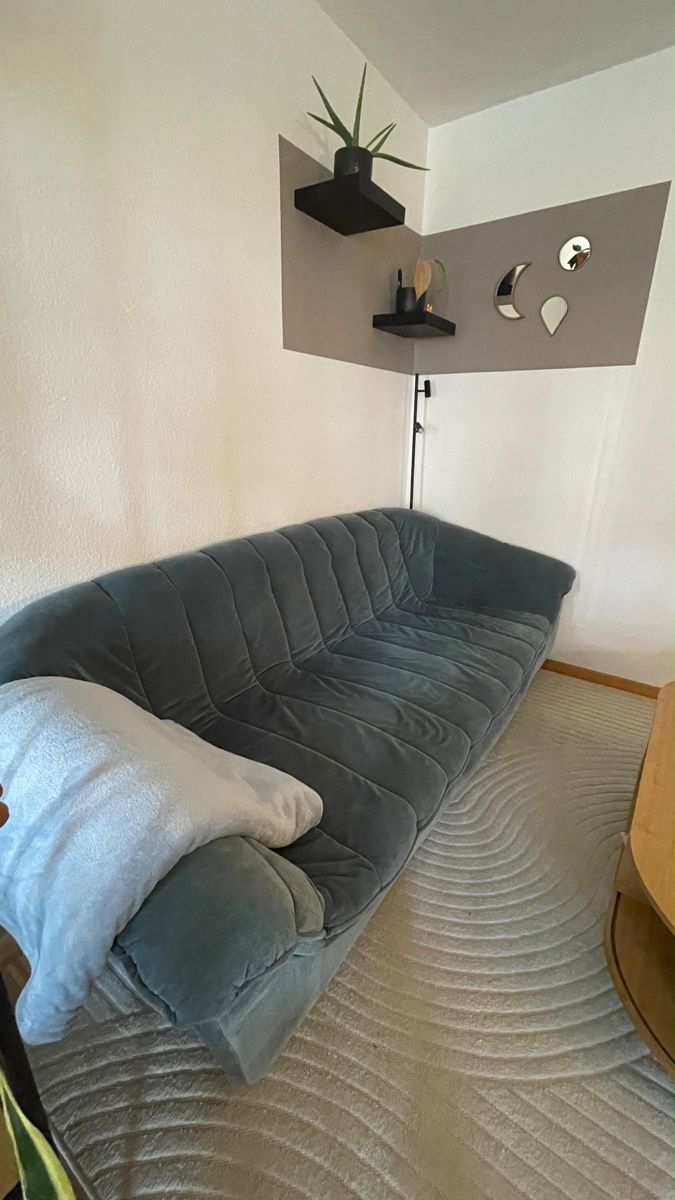 Sofas: Sofacompany 3er Sofa mit Samtbezug – D'occasion à Zürich par anusanth.c 3