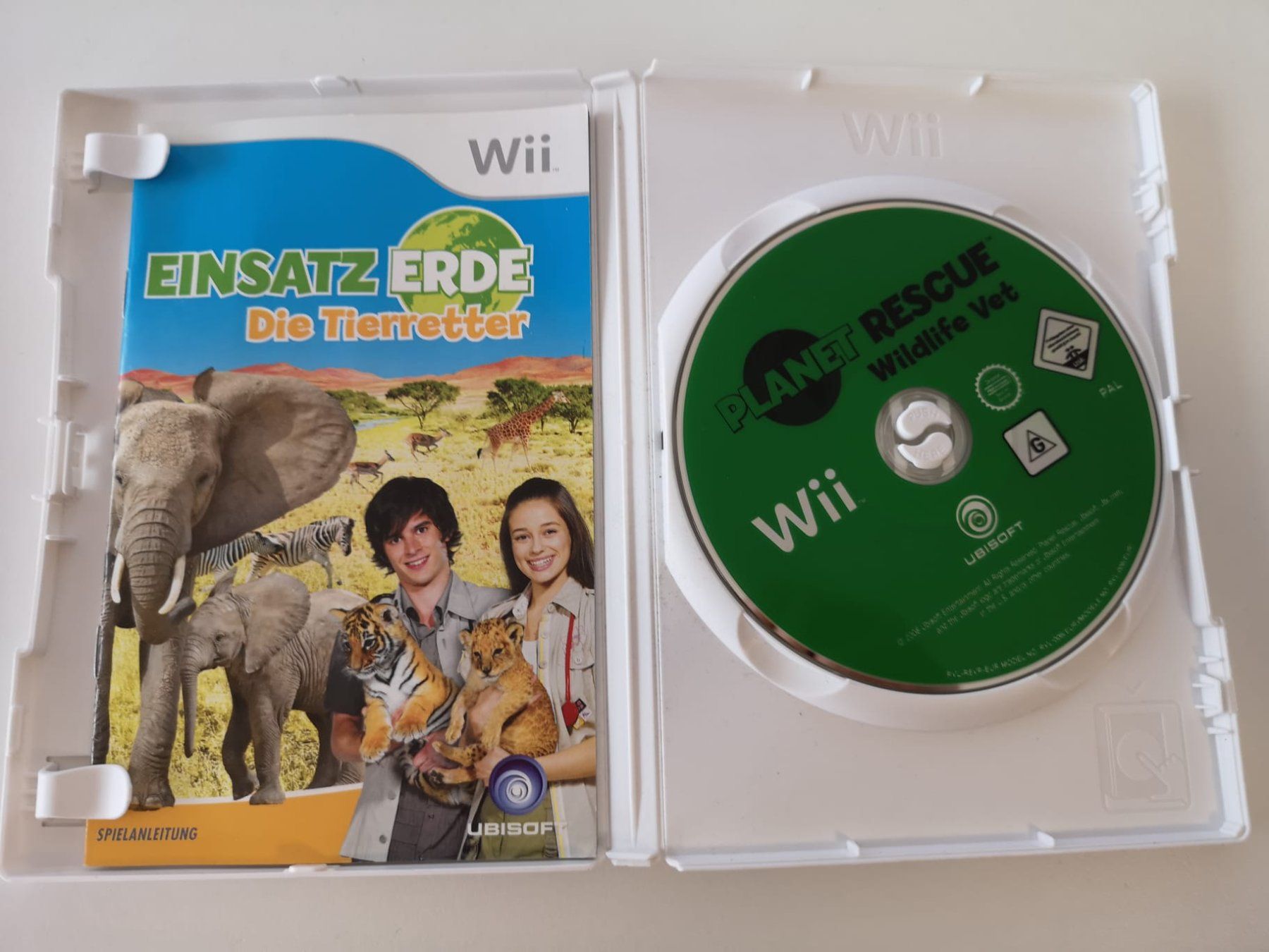 Nintendo Spiele: Einsatz Erde - Die Tierretter (Wii) – Gebraucht aus Herisau von Seyashop1 1