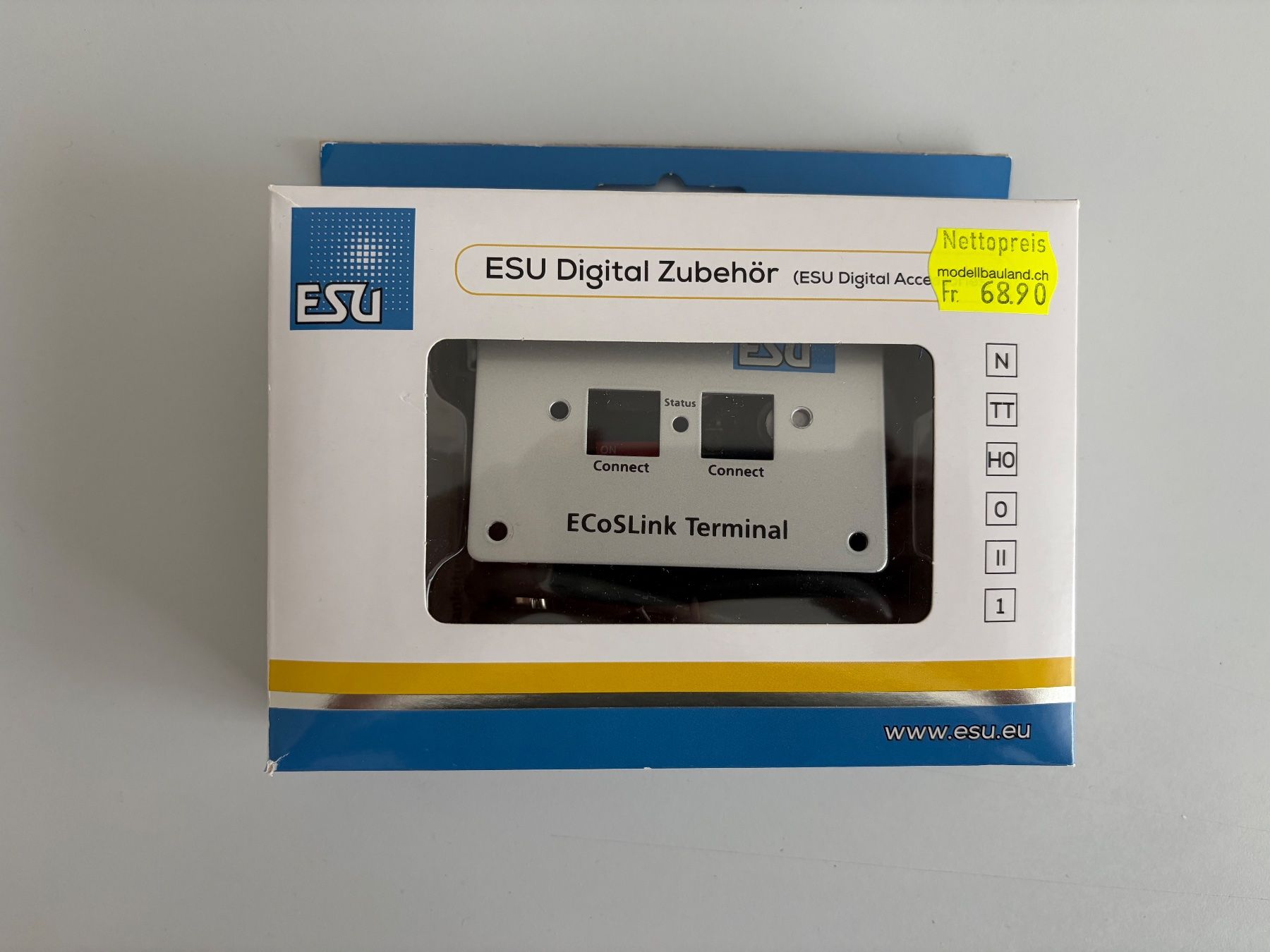 Esu Modellini di ferrovie: ESU ECoSLink Terminal Verteilermodul Art. Nr. 50099 – Usato da Mörschwil venduto da ottoman7
