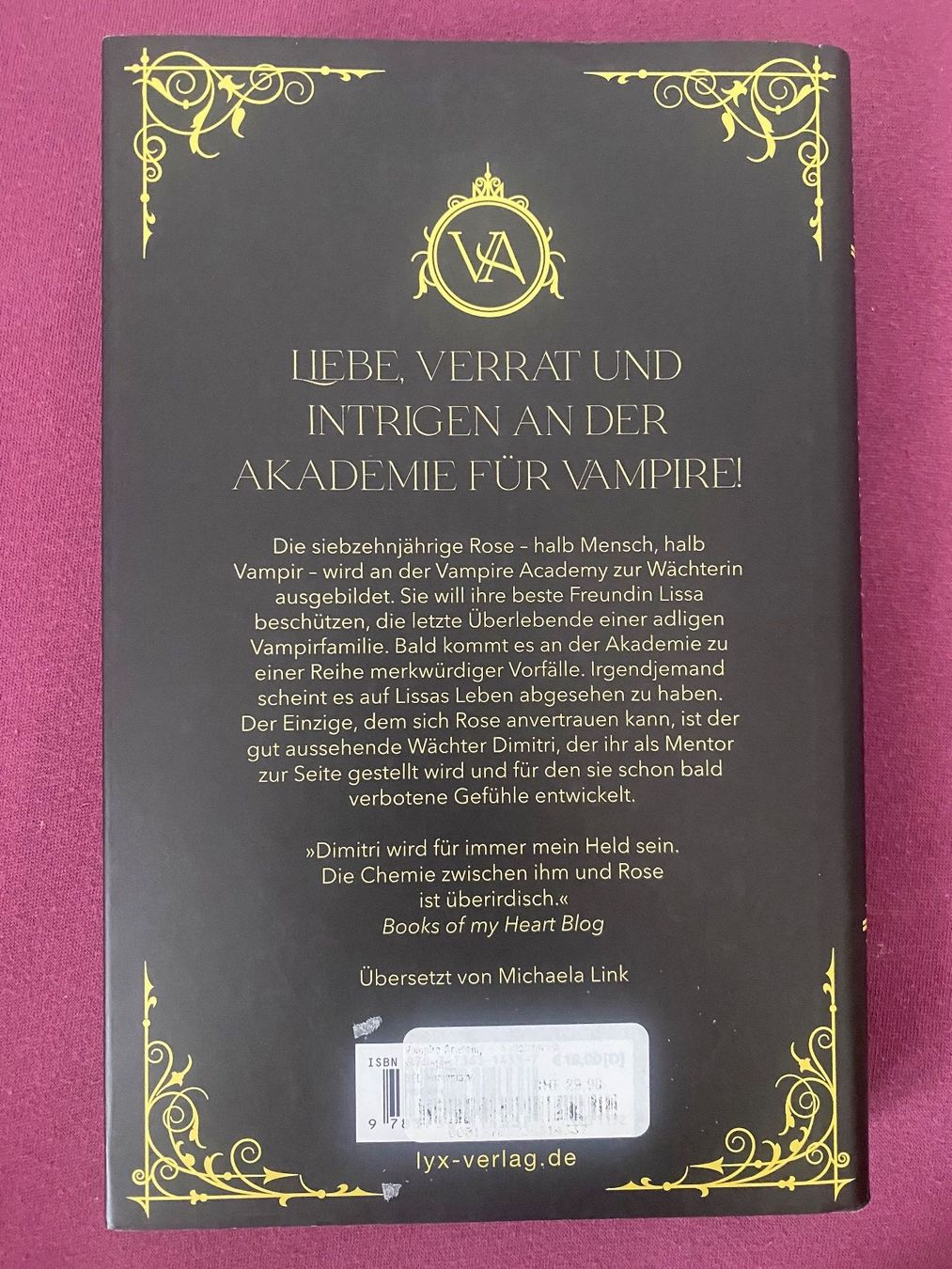 Bücher: Vampire Academy, Blutschwestern - Richelle Mead – Neu und originalverpackt aus Plaffeien von sel_mmx7 1