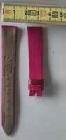 Bracelet montre cuir rose fuchsia Van Der Bauwede authentiqu