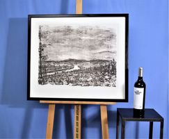 Emil Häfelin 1921-2001 Lithografie handsigniert, neu gerahmt