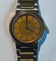 OMEGA De Ville Quarz Damenuhr Bicolor