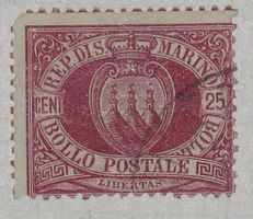 Briefmarke San Marino