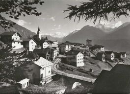 Schmitten GR Dorf im Albulatal 1969  gut erhalten