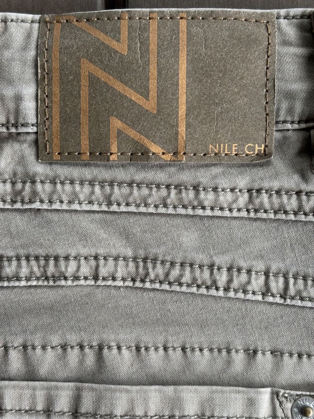 Nile Pantaloni: Nile Freizeithose, Gr. M, Khaki – Usato da Ebnat-Kappel venduto da Molton 5