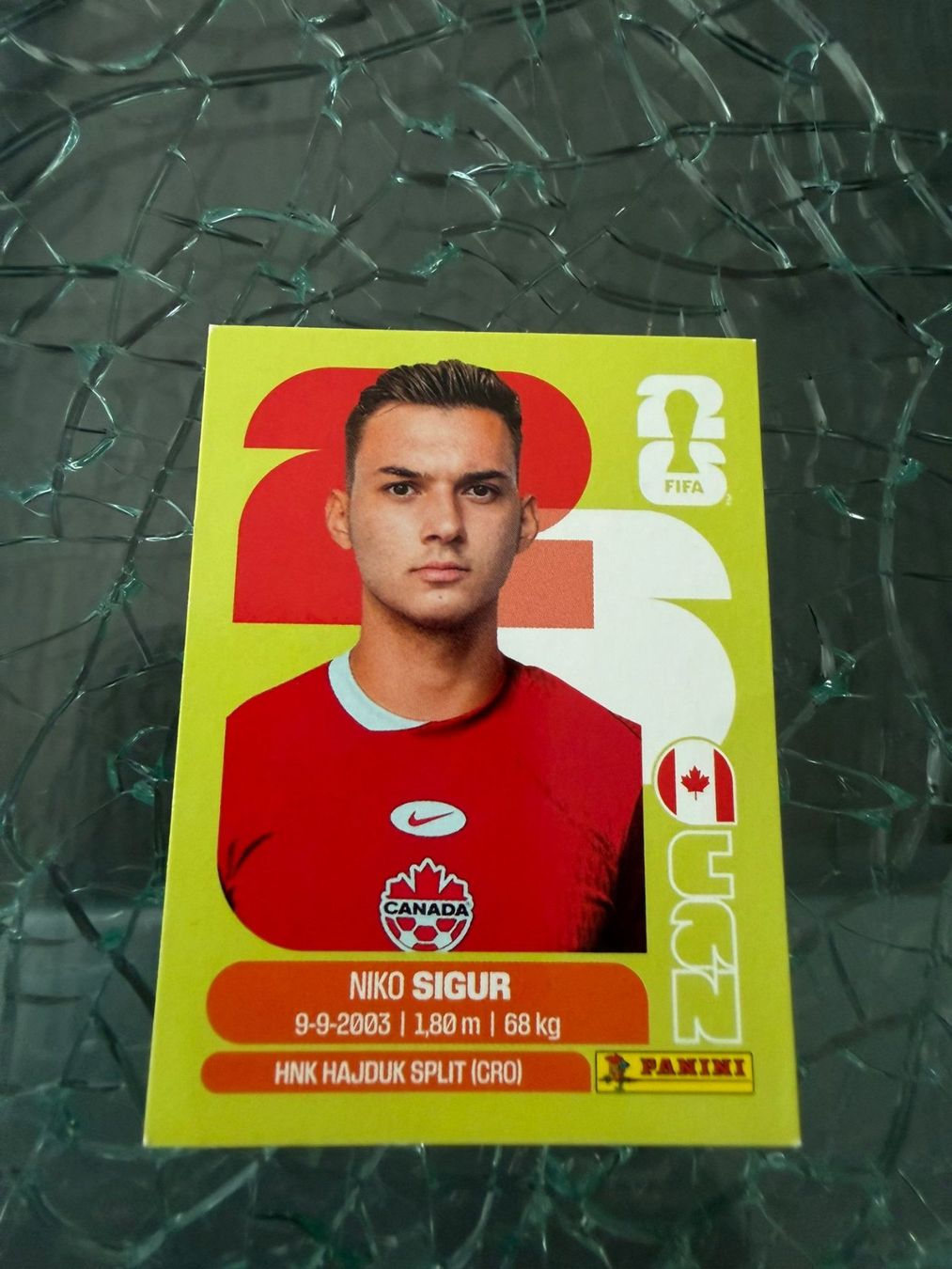 Panini Carte collezionabili: WM 2026 - Panini - Niko Sigur - CAN 16 – Usato da Pfäffikon ZH venduto da Marcodesi76