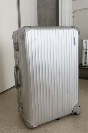 Rimowa Koffer Aluminium silber Vintage