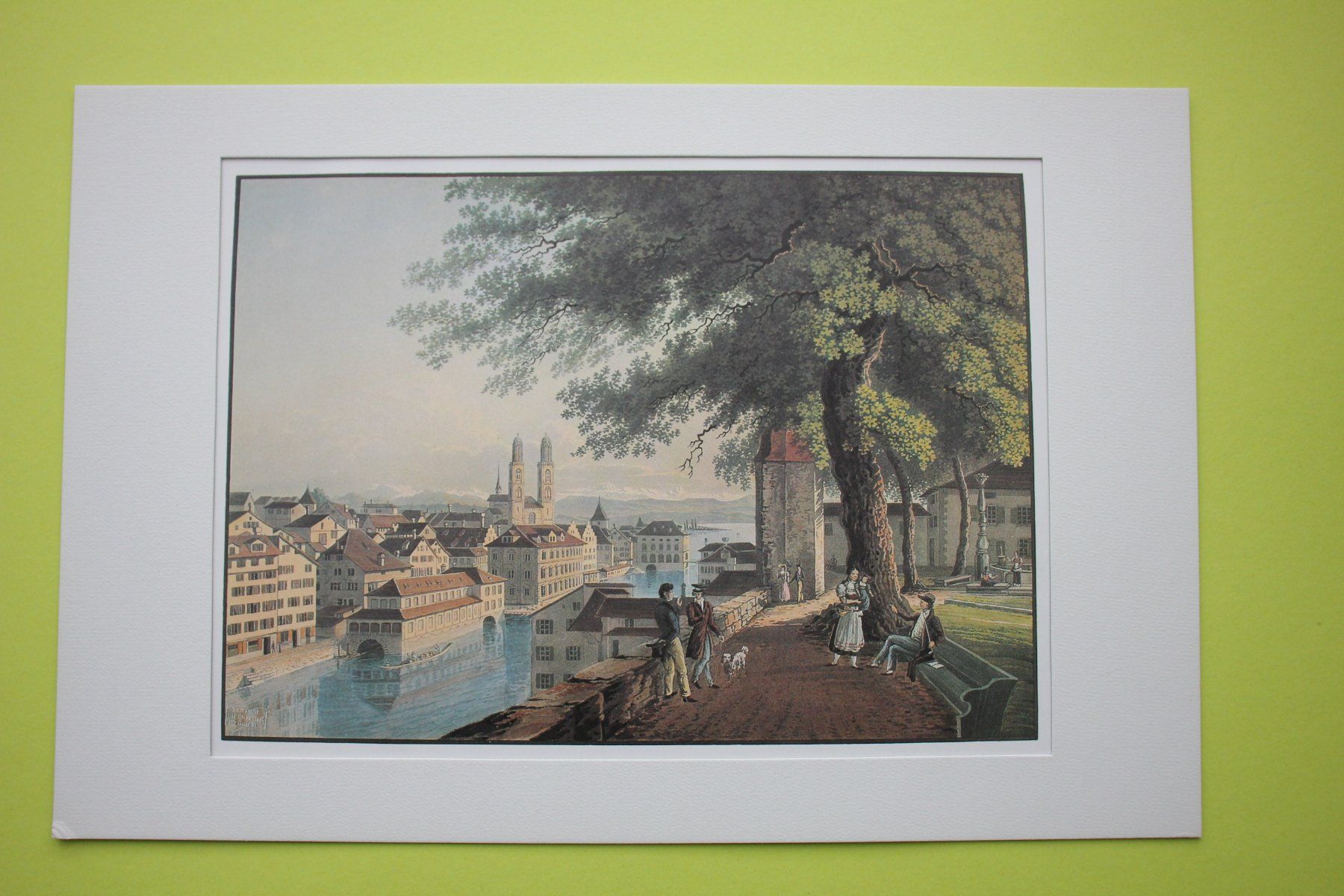 Posters & Illustrations: Alte Zürcher Ansichten 4 Bilder – D'occasion à Wiedlisbach par han_n6ff 5