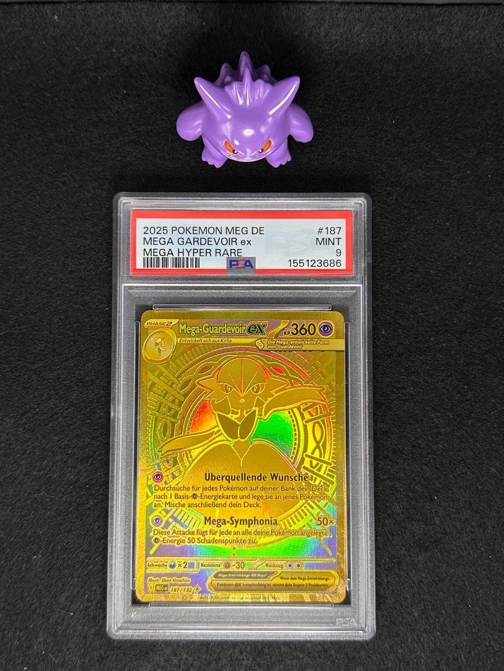 Pokémon Carte collezionabili: PSA 9 Mega Entwicklung - Mega Guardevoir ex MEG 187 DE – Nuovo (secondo la descrizione) da Winterthur venduto da MonCards