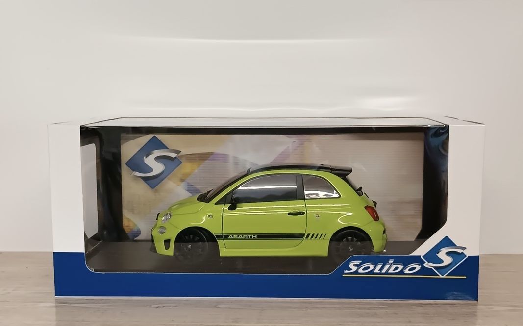 Fiat Modellini d'auto: FIAT 500 ABARTH 595 MASSSTAB 1:18 – Nuovo e nell'imballaggio originale da Erlenbach im Simmental venduto da Model_box 6