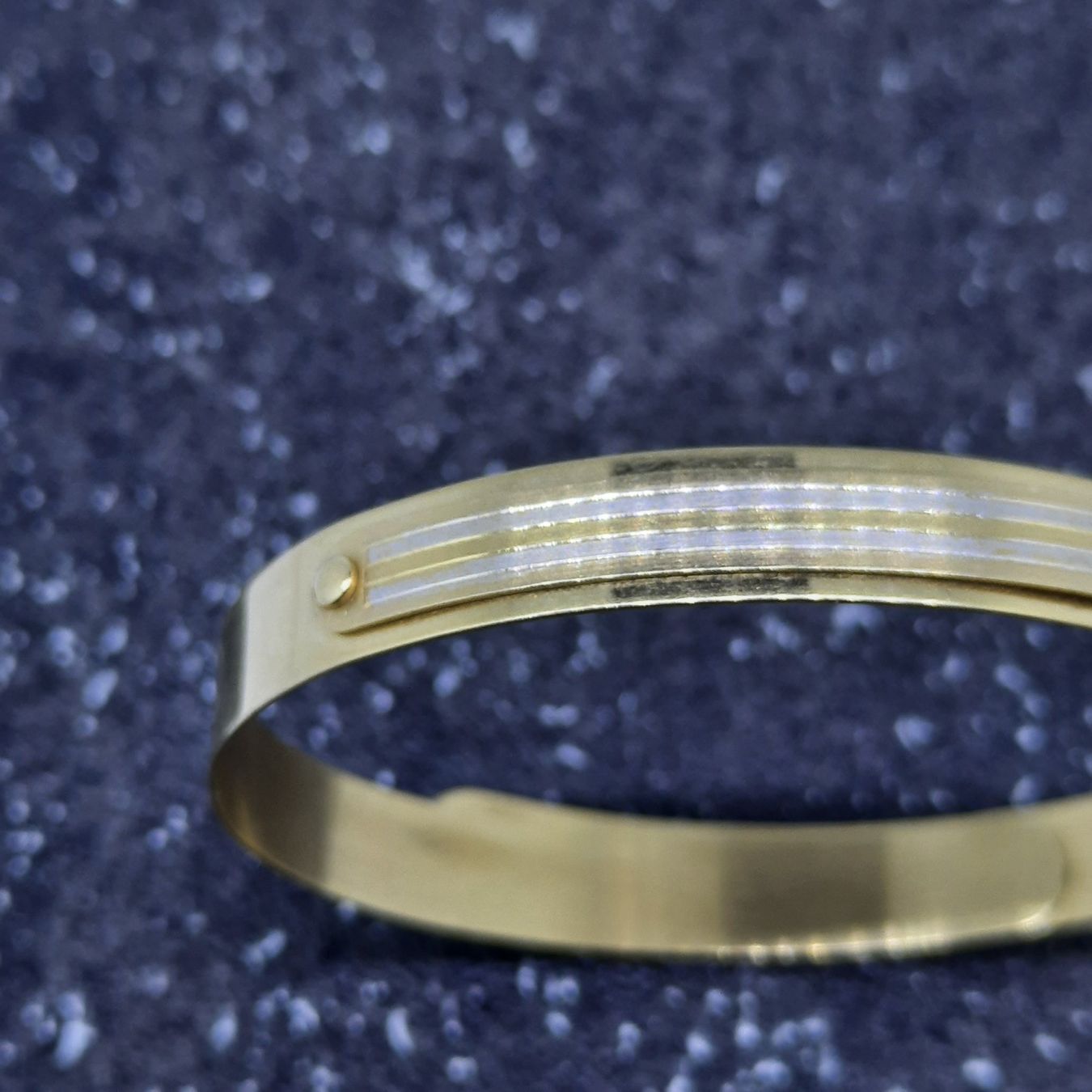 Bracciali & Braccialetti: Edler Goldarmreif mit verstellbarem Durchmesser – Usato da Unterägeri venduto da Altgoldschmuck 3