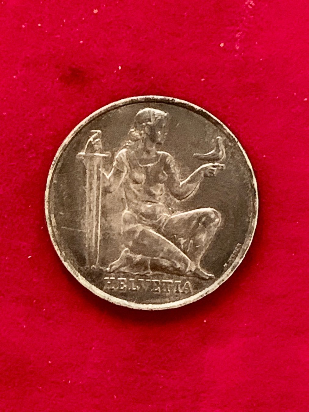 Alle Münzen: GEDENK 5 Francs WEHRANLEIHE 1936 - FDC – Neu (gemäss Beschreibung) aus LE LIGNON von Katanaion 1