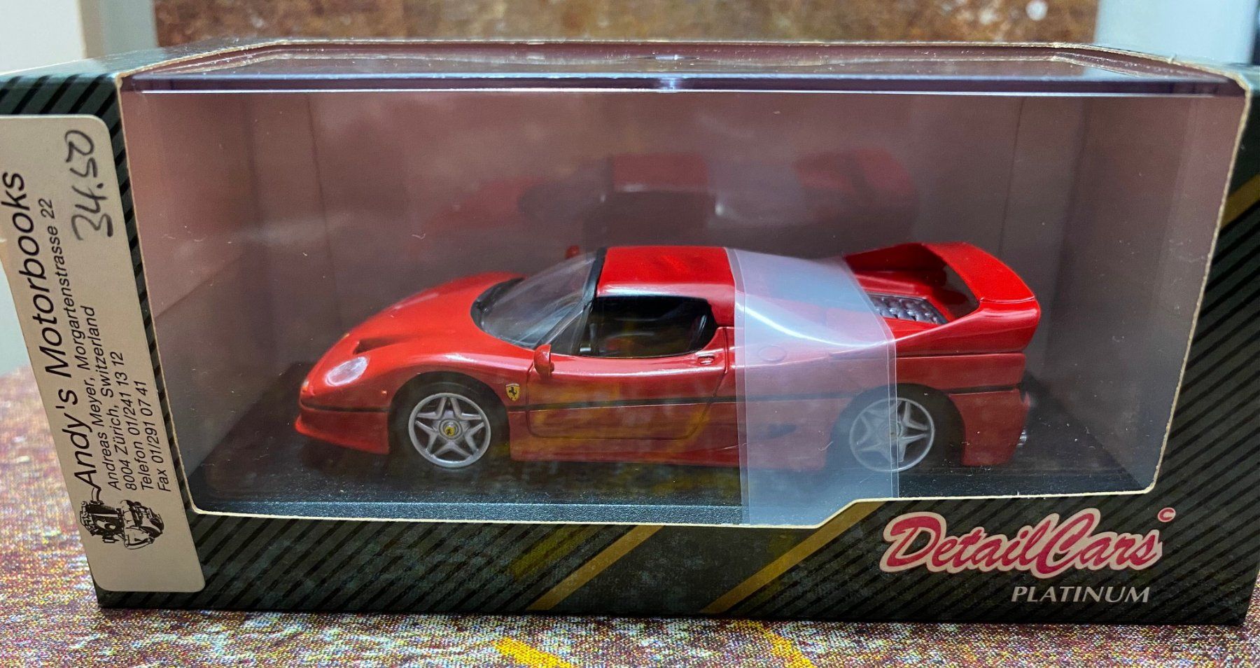 Modellautos: FERRARI  F 50 – Neu und originalverpackt aus Oftringen von Studich 1