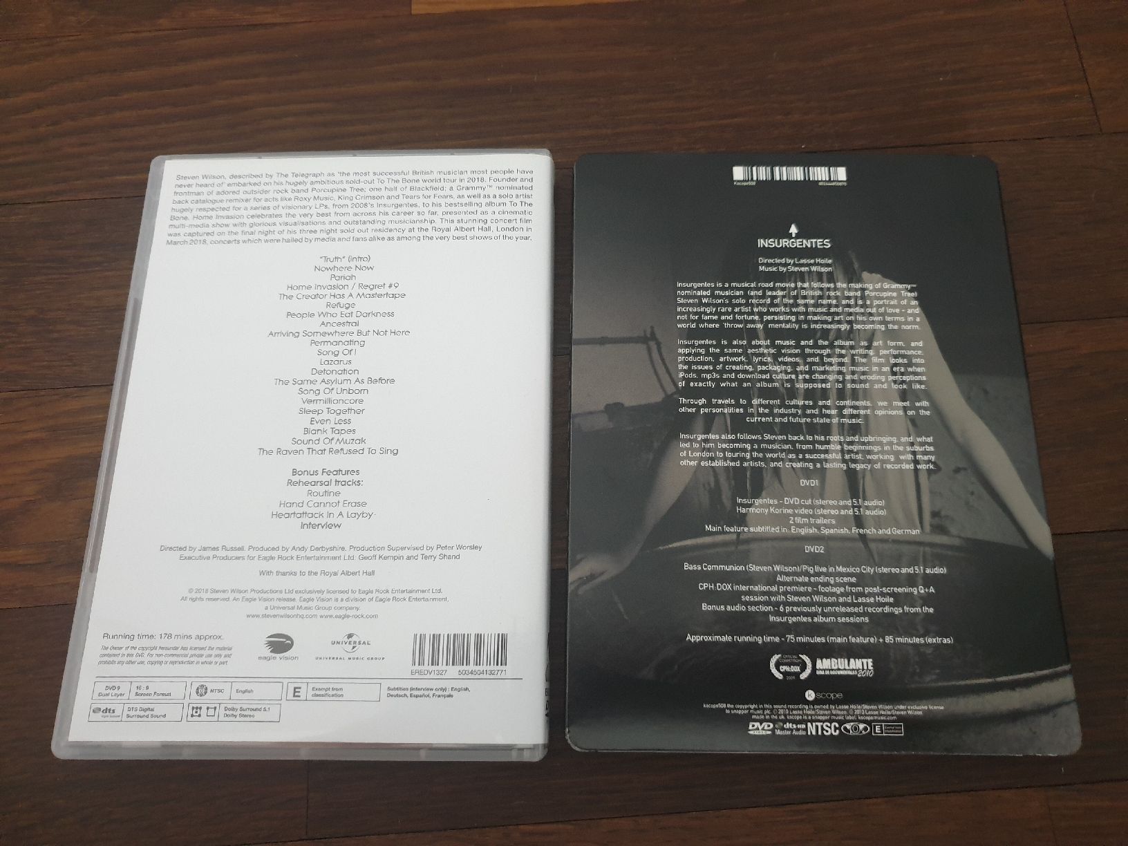 Tutti i DVDs: Steven Wilson DVD's – Usato da Guschelmuth venduto da Yamms 1