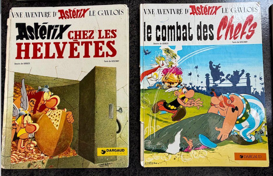 Fumetti: BD Lot N° 5  5x ASTERIX. – Usato da Châtillon JU venduto da laoo 2