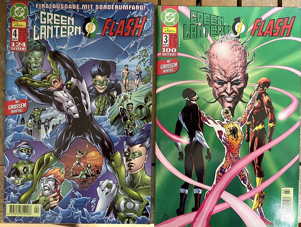 Comics: Flash 1-4, Green Lantern 0-9, und Team Up 1-4 – Gebraucht aus Schleinikon von kar_8ww7 6