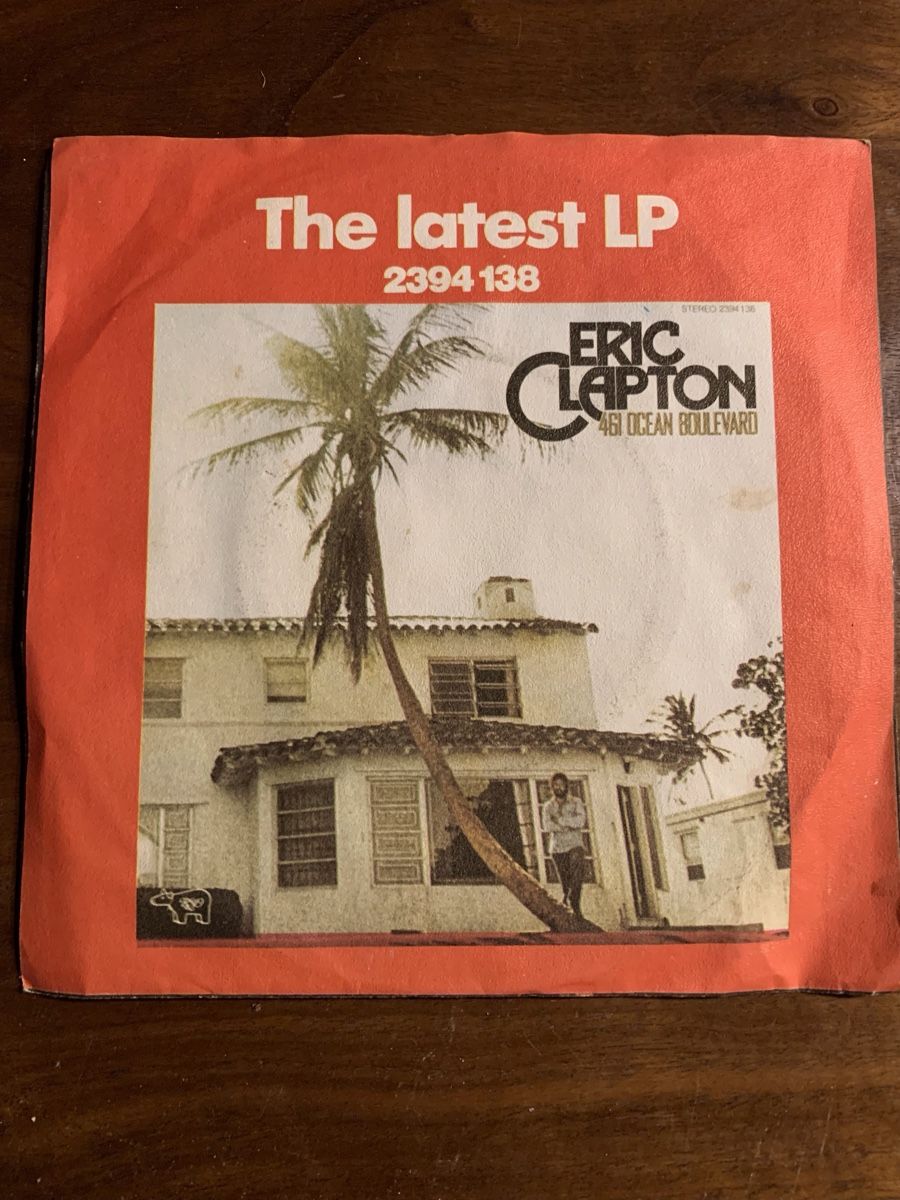 Vinyles: Vinyl -Single Eric Clapton, 1974 – D'occasion à Dussnang par pml253 1