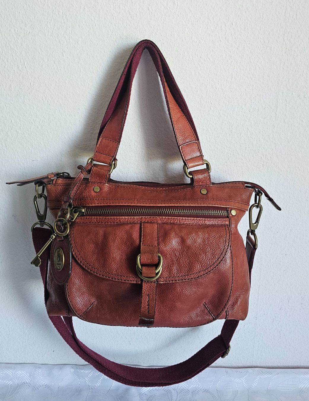 Fossil Borse da donna: *FOSSIL * Damen Handtasche oder Umhängetasche Leder – Usato da Bronschhofen venduto da Xena37