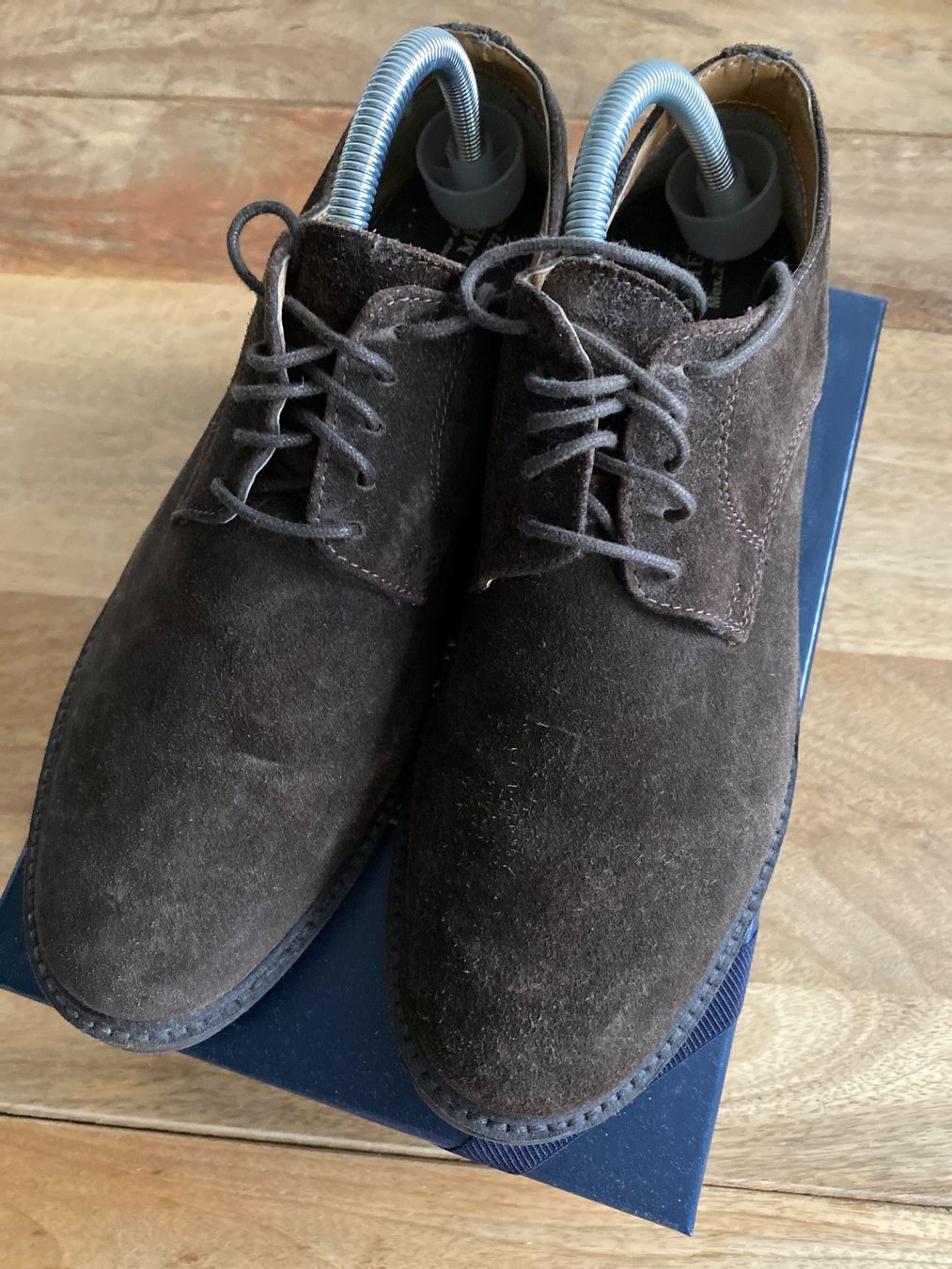 Scarpe da uomo: Herren Schuhe, Wildleder Braun, Grösse 42 – Usato da Schlieren venduto da Javisnchz 1