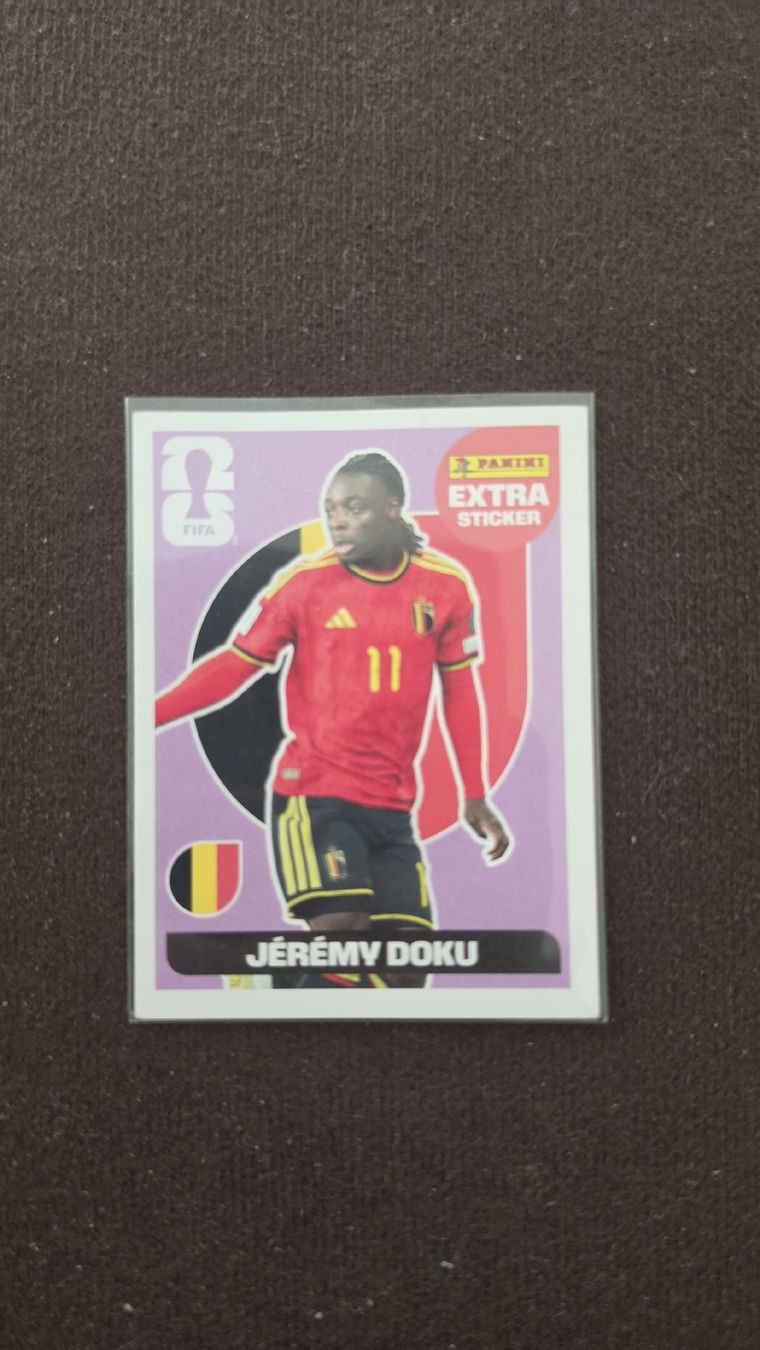 Sticker: Jeremy Doku extra sticker – Nuovo e nell'imballaggio originale da Allschwil venduto da bur_xs7w