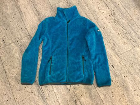 rukka jacke , fleece mit muster, gr.38