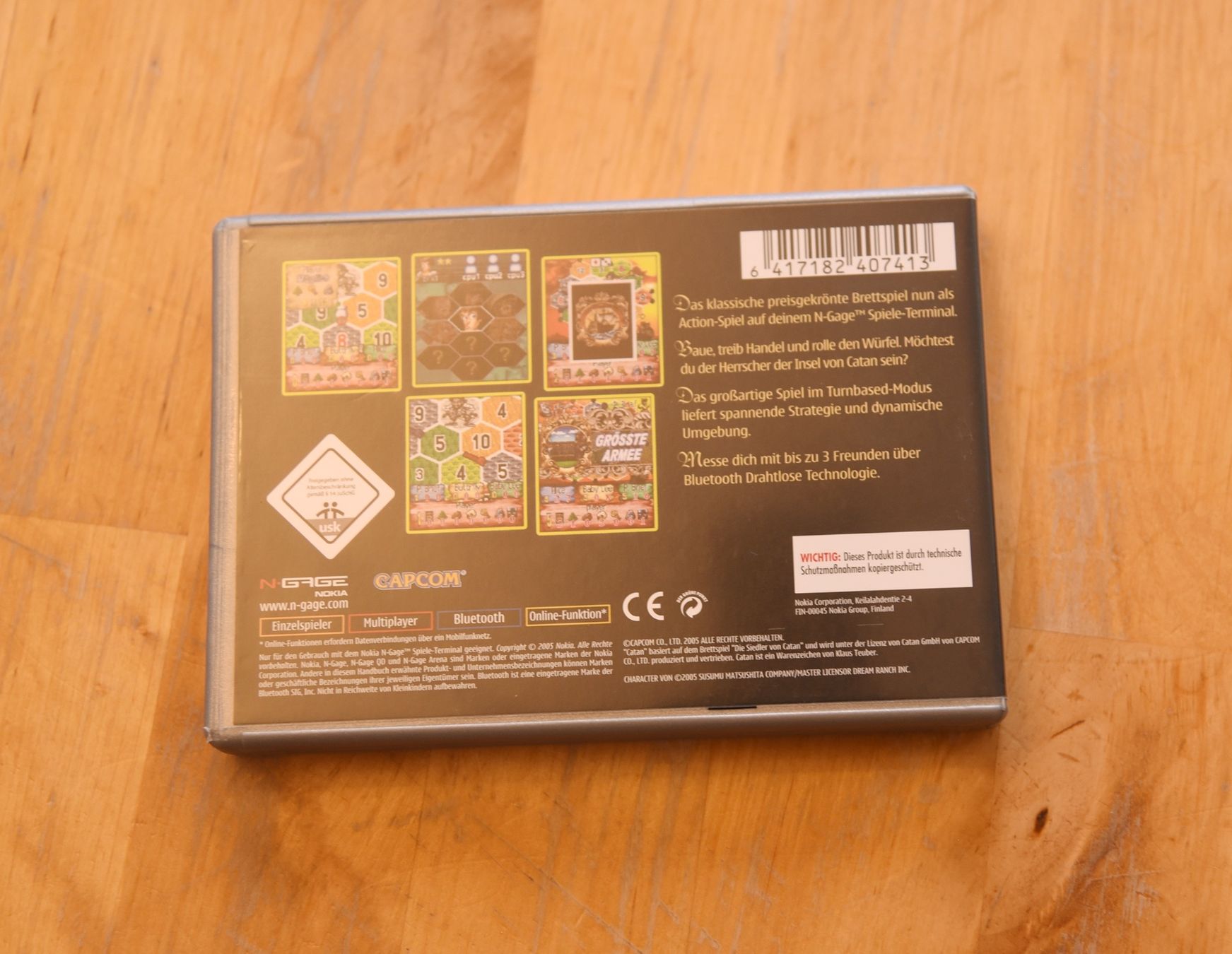 Giochi: Catan (CIB) NOKIA N-GAGE – Usato da Frenkendorf venduto da gelbeZinnie 1