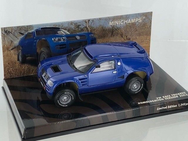 Minichamps Modellini d'auto: VW Race Touareg (2003) – Nuovo (secondo la descrizione) da Flawil venduto da Imperiosud 1