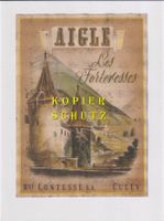 Etikette - Aigle Les Forteresses (Contesse) /bd