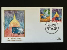 Vatikan Erstagsbrief Europa 2013 **  Luxus (B581)