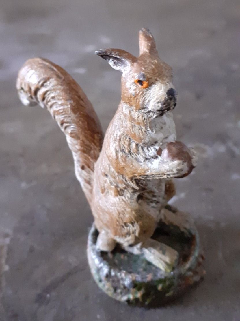 Figuren: Figur Metall Eichhörnchen – Gebraucht aus Mörschwil von antiksalon 7