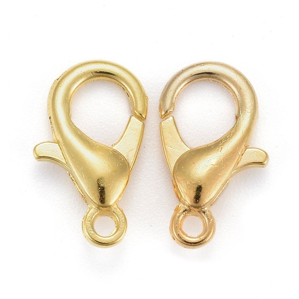 Attrezzatura da arrampicata: 10 Karabiner   vergoldet 14mm – Nuovo (secondo la descrizione) da Alpnachstad venduto da perlengaby