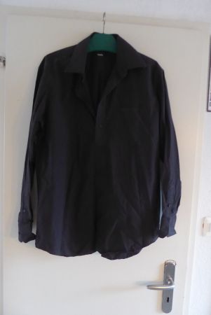 dunkel braunes Herren Hemd Gr L benetti