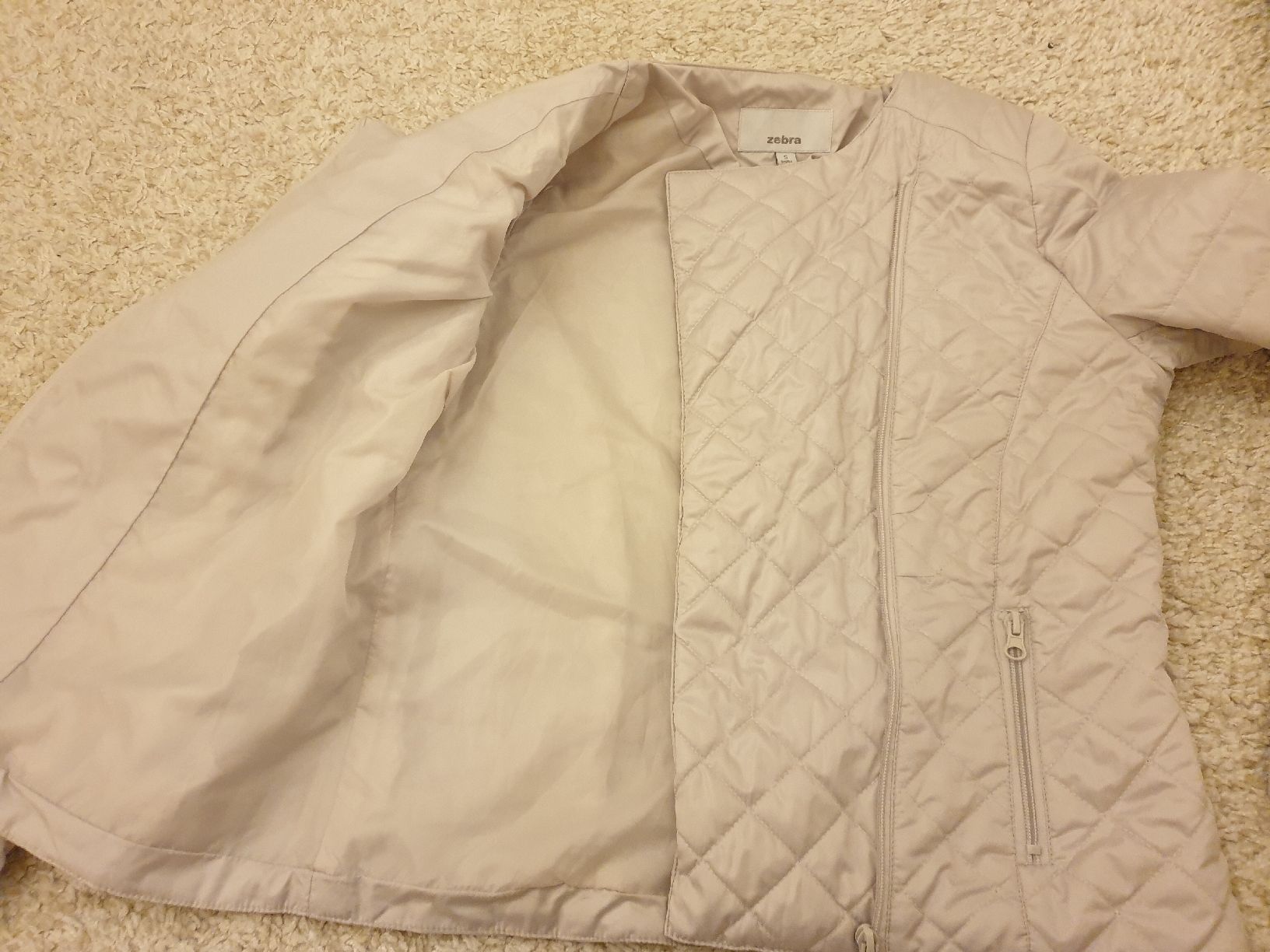 Zebra Giacche: Veste mi-saison, S, Zebra, matelassée, polyester, ecru – Usato da Neuchâtel venduto da Verenas12 6