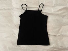 Kinder Tanktop, schwarz in Grösse 134/140