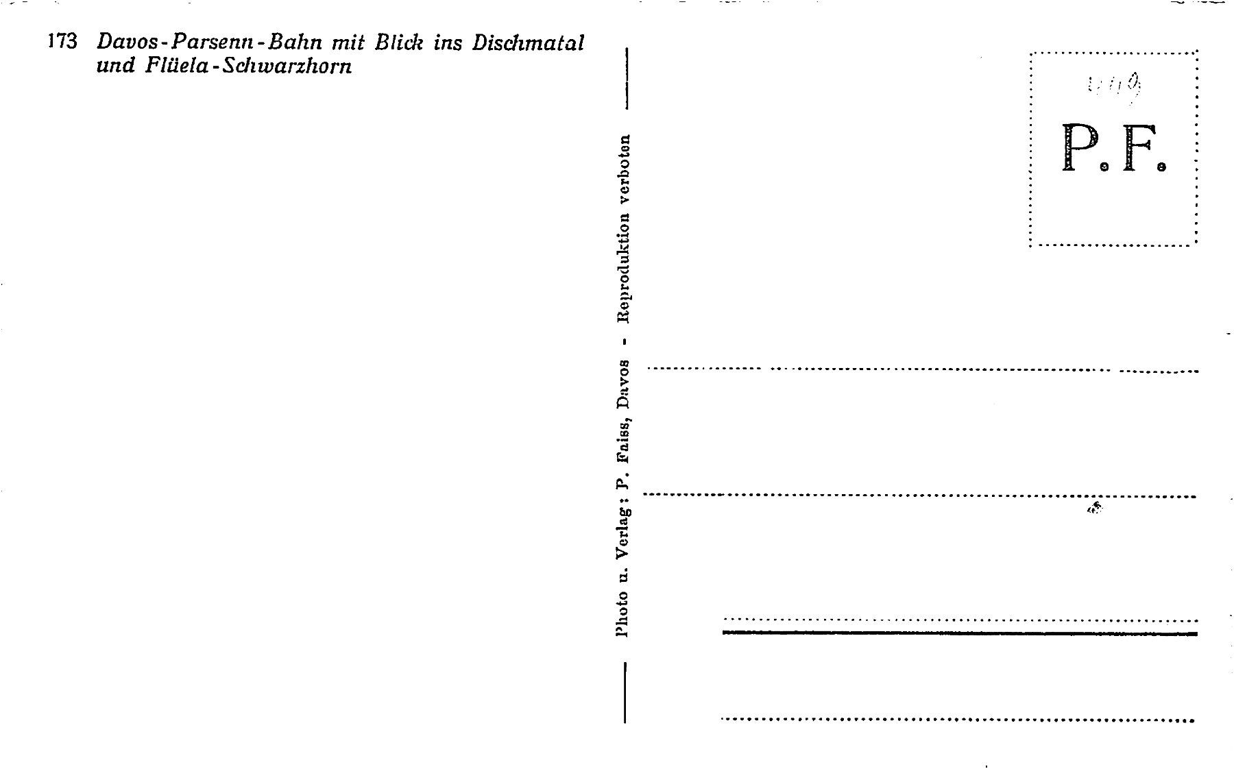 Ansichtskarten: 2x Davos – Gebraucht aus Ottikon b.Kemptth. von Neptun1974 1
