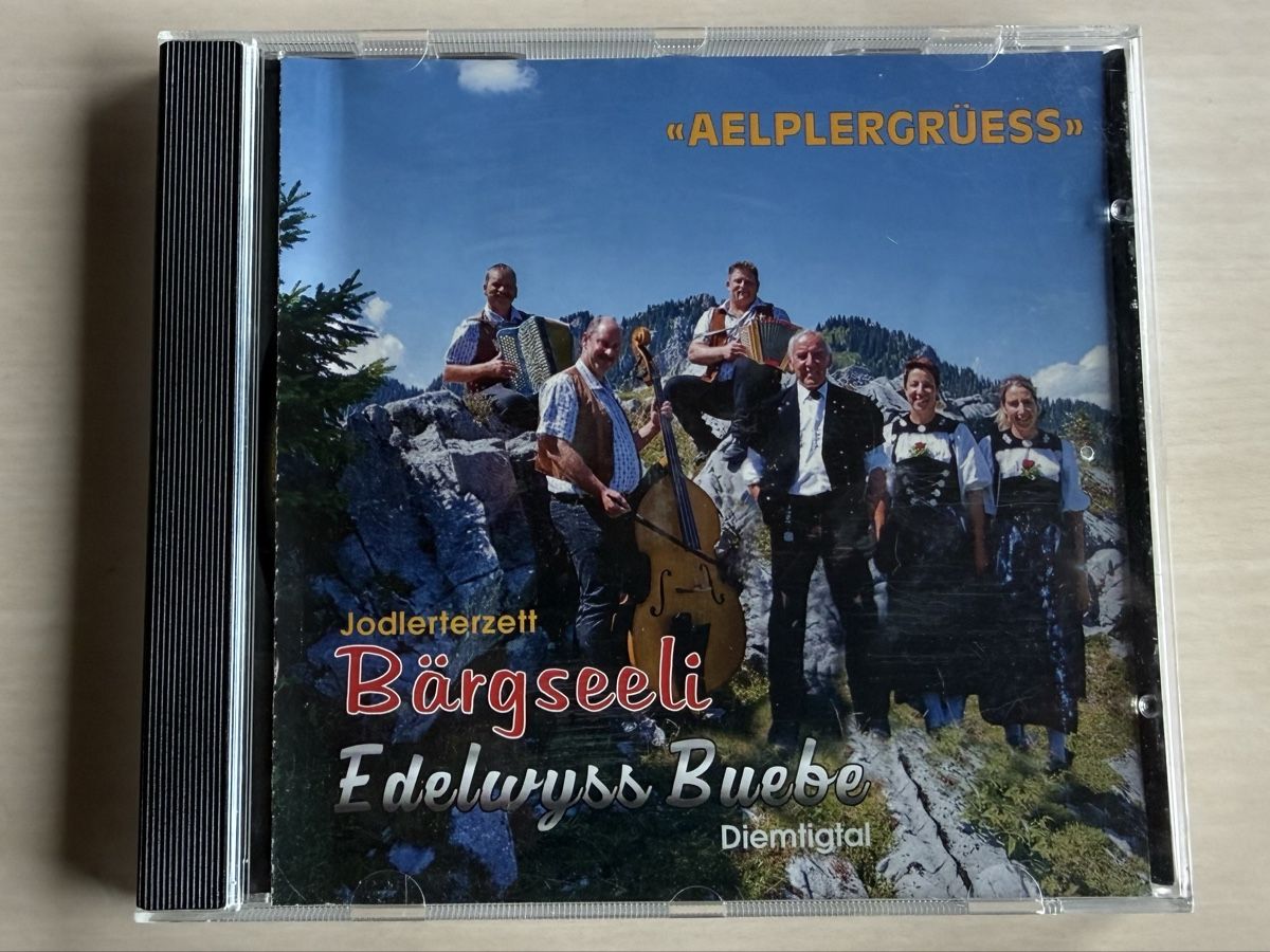 CD: CD Jodlerterzett Bärgseeli Aelplergrüess  – Usato da Oberried Brienz venduto da Chyara