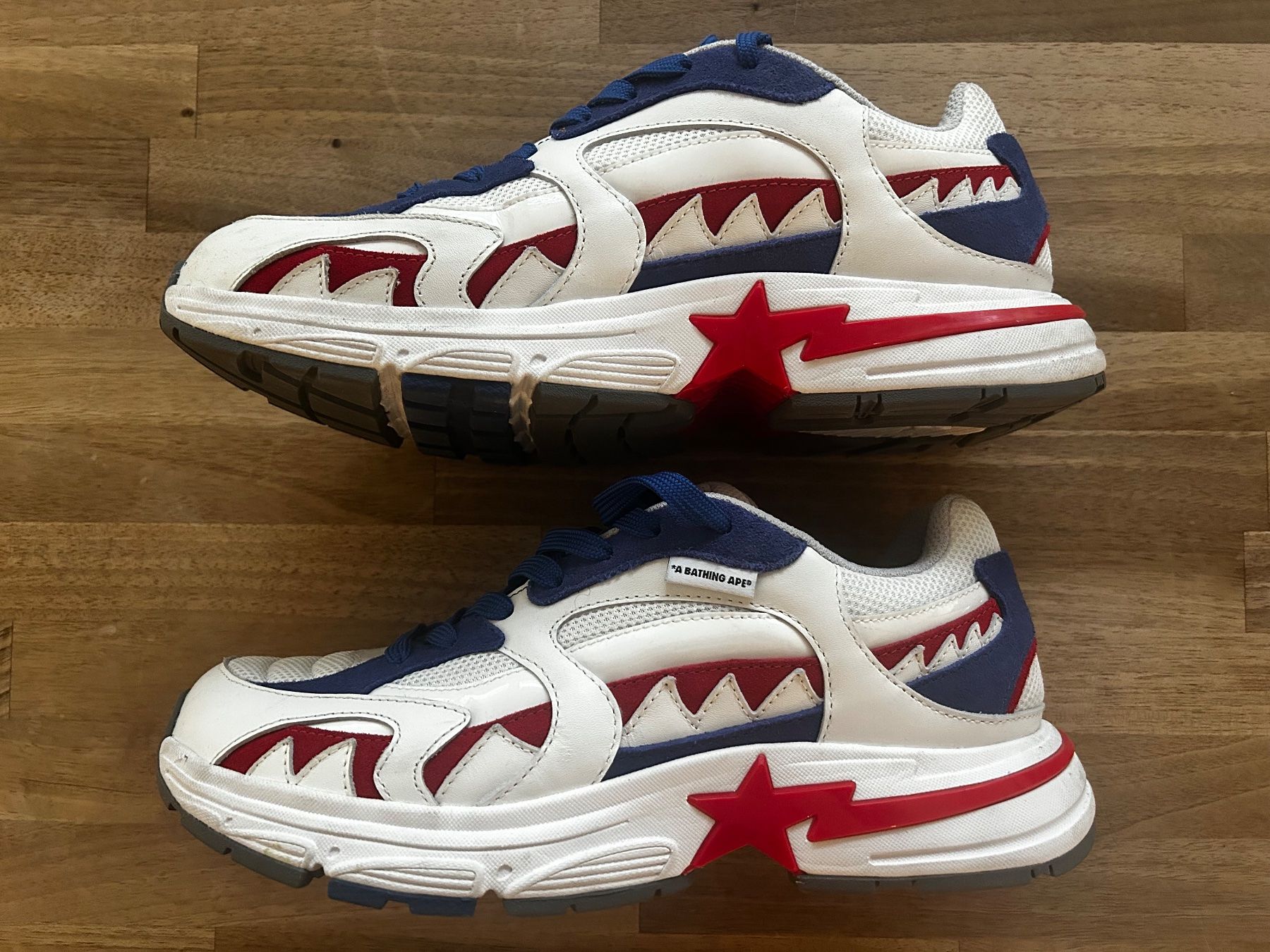 Bape Herrenschuhe: Supercooler A Bathing Ape Sneaker Grösse US 10 – Gebraucht aus Oberwil-Lieli von Mhd 4