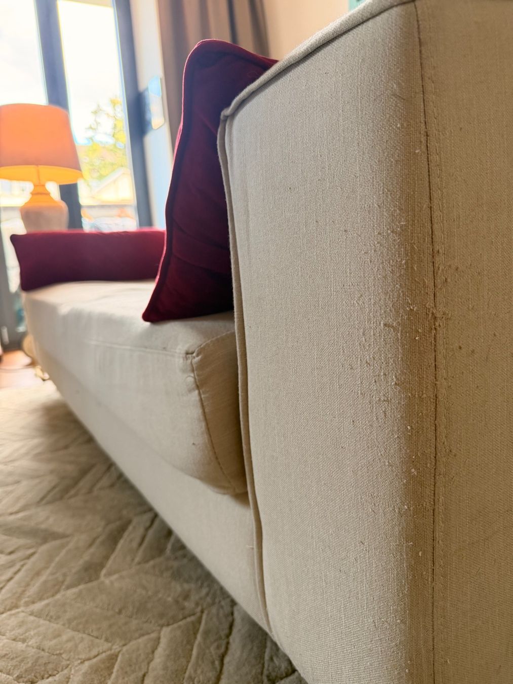 Divani: 2 Spacious Beige Sofas – Comfortable, Washable Covers – Zuri – Usato da Zürich venduto da Clem...etc 2