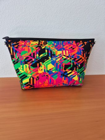 TASCHE MCM ETUI CLUTCH BUNT BAG STOFFSACK , TOP ZU REISEN