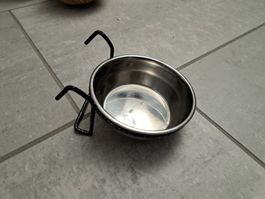 Nager Futterschale Blech zum einhängen