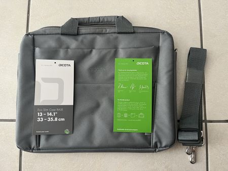 Sacoche pour ordinateur portable DICOTA neuve - PET recyclé