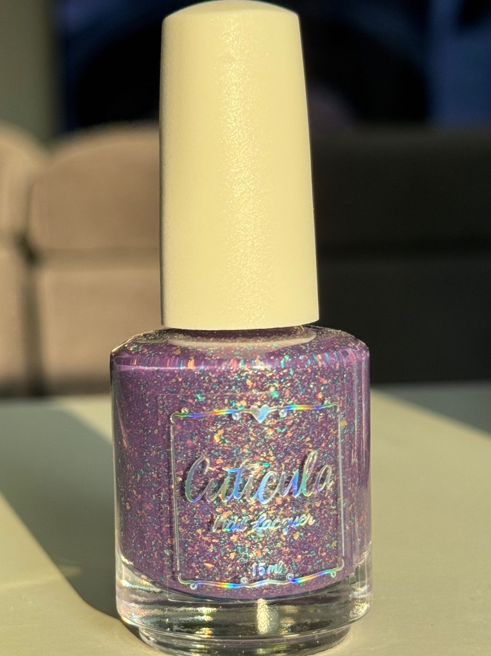 Smalto per unghie: Cuticula - Lila Nagellack – Nuovo e nell'imballaggio originale da Zürich venduto da strelitziakiwi